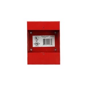 Caja de Montaje Superficial / Policarbonato Lexan / Acero Calibre 16 / 139 x 104 x 35 mm / Para Estaciones Manuales Direccionables