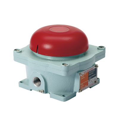 Campana audible a prueba de explosiones para áreas peligrosas Clasificación de protección Ex División â…¡ Grupo C T6 │ IP56 Máx. 95 dB a 110 VCA