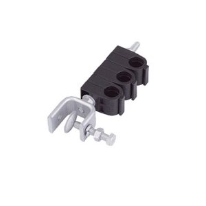 Sujetador de cables / 3x 7/8 pulg / Instalación en ángulo / Acero inoxidable / 152.40 mm (6.00 pulg) altura