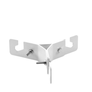 Bracket para Mástil / Retenida / Acero / 1 a 2 Pulgadas (25.4 a 50.8 mm) / Exterior / Pintura Electrostática