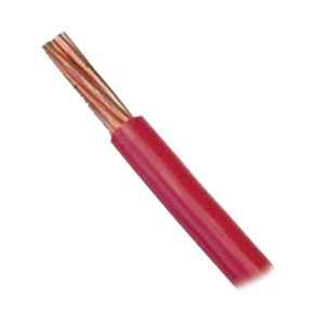 Cable Eléctrico THW-LS / Calibre 10 AWG / 19 Hilos / 90°C Seco / 75°C Mojado / Rojo / Venta por Metro