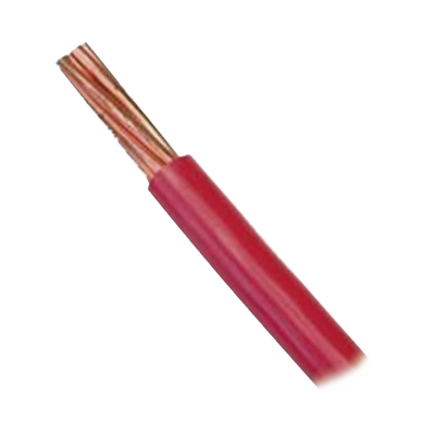 Cable Eléctrico THW-LS / 18 AWG / 19 Hilos / 100 m (328.08 ft) / Rojo / PVC Autoextinguible