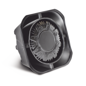 Bocina Compacta de Uso Rudo / 100 Watts / 124.5 dB a 9.8 ft / 11 Ohms / Montaje Universal / Nylon Reforzado con Fibra
