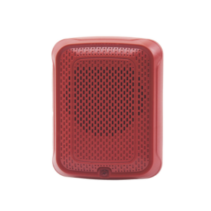 Bocina de Evacuación / Montaje en Pared / Dual Voltaje 25/70.7 VRMS / Potencia Seleccionable 1/4 a 2 W / Plug-in con Placa Universal / Compatible SpectrAlert Advance / UL1480 FM