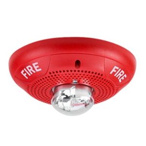Bocina con estroboscópico para techo / interior / 15-115 cd / 25/70.7 Vrms / hasta 85 dB / SpectrAlert Advance
