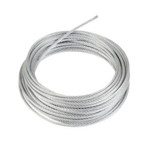 Cable de Retenida / 3/16" / 5 m (16.4 ft) / Alta Resistencia / Galvanizado Clase A