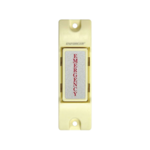 Botón de Emergencia / Botón de Pánico /  Ideal como botón de pánico / Montaje de Superficie / Relevador NC/NO Momentáneo /  Uso con Sirenas y Estrobos / Ideal para Control de Acceso