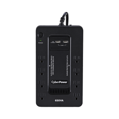 UPS Standby / 650 VA / 390 W / 8 Tomas NEMA 5-15R / 3 Tomas ECO / Protección 526 J / LCD Multifunción