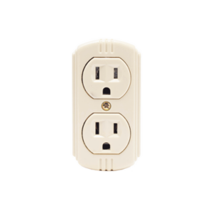 Contacto Dúplex 127 Vca, 15 A Max. Para Sobreponer (Sin perforar la superficie).