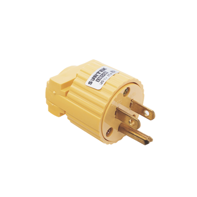 Clavija Aterrizada Industrial / 127 VCA / 15 A Máx. / NEMA 5-15 / 3 Polos / ABS