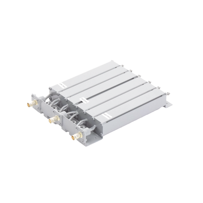 Duplexer UHF / 6 Cavidades / 470-490 MHz / 50 Watt / 5 MHz Separación / 80 dB Aislamiento / BNC Hembras