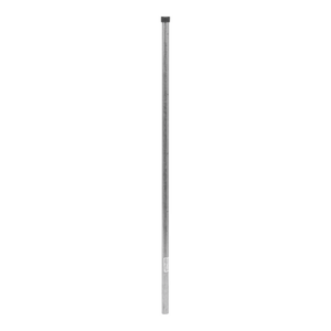 Poste de Esquina para Cerca Electrificada / Tubo Galvanizado 1" Calibre 18 / Altura 1 m (3.3 ft) / 5 Perforaciones para Aisladores