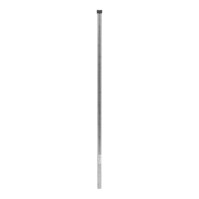 Poste de Esquina para Cerca Electrificada / Tubo Galvanizado 1" Calibre 18 / Altura 1 m (3.3 ft) / 5 Perforaciones para Aisladores