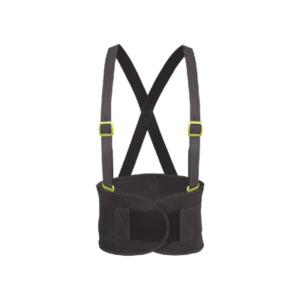 Faja elástica reforzada extra grande, con cierre delantero y herrajes de plástico.