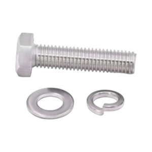 Tornillo con arandela plana y arandela elástica para beterías de 12 V de 28-80 Ah