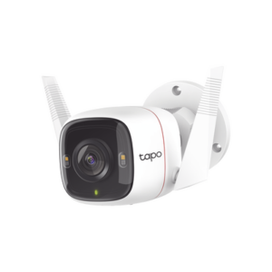 Cámara Bala IP / 4 Megapixel 2K QHD / Wi-Fi 2.4 GHz / Ethernet 10/100 Mbps / IR 30 m (98.4 ft) / Starlight Color / IP66 / Audio Bidireccional / Micro SD 256 GB