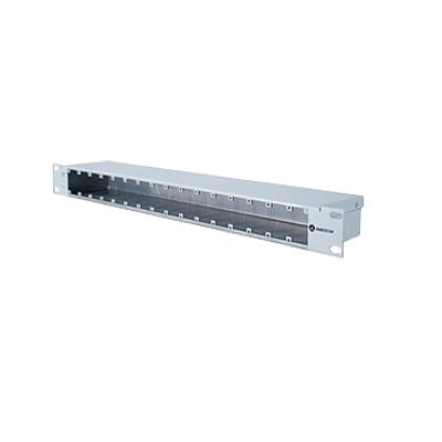 Chassis de Aterrizaje / 16 Módulos Ethernet/Gigabit / Rack 19" / -40 a 85°C / 1.58x0.28x0.15 ft