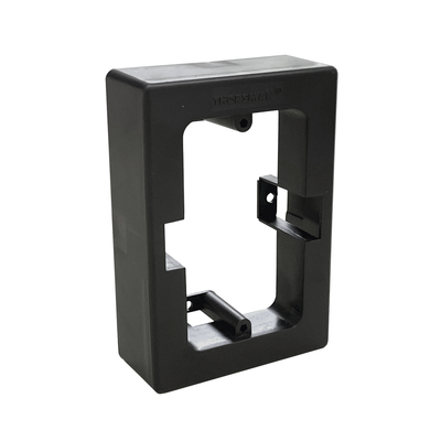 Caja de Registro Universal / PVC Autoextinguible / Cierre a Presión / Color Negro