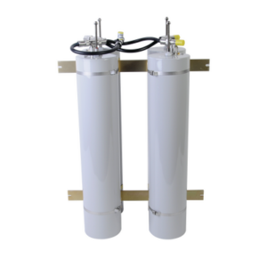 Duplexer Pasa Banda-Rechazo de Banda / 400-512 MHz / 4 Cavidades 5" / 350W / 1 MHz Separación / 19" x 28" x 11"