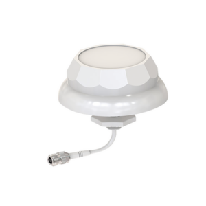 Antena domo / 2.4 GHz / 3 dBi / N-hembra / 11.9 x 5.3 cm / 210 km/h viento / 0.39 x 0.17 ft