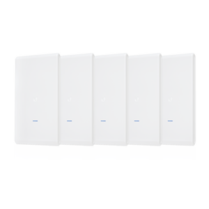 5 Access Point UniFi doble banda para exterior, antena integrada 360°; 802.11ac MIMO 3X3, hasta 250 usuarios concurrentes