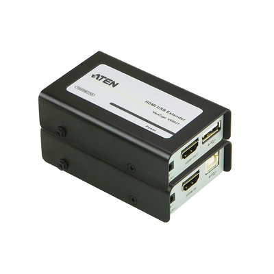 Extensor HDMI/USB / Sobre Cat 5e / 1080p a 40m (131 pies) / 1080i a 60m (197 pies) / HDCP / USB bidireccional