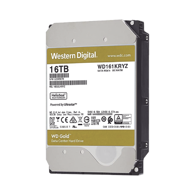 Disco Duro Enterprise / 16TB / SATA III 6Gb/s / 7200 RPM / HelioSeal / 2.5M horas MTBF / 6.5W