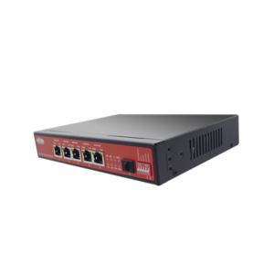 Controlador Solar con Switch PoE Industrial / 1 Puerto 802.3bt 90W / 2 Puertos 802.3af/at 30W / 2 Puertos PoE Pasivo 24/48 Vcc 24W / Puerto SFP / 15A / Entrada 45 Vcc