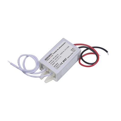 Fuente 12 V / 1 Amper / Waterproof / Intemperie grado IP67