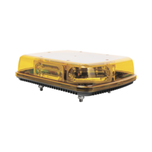 Mini Barra de Señalización / 18 LEDs Ámbar / Hyperlux / 25 Patrones de Destello / 12 VCC / -40°C a 55°C (-40°F a 131°F)