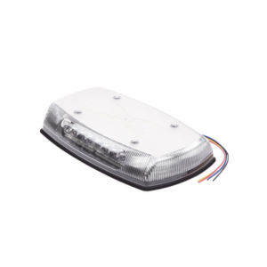Mini Barra de Luces LED / Cobertura 360° / Óptica TIR de Largo Alcance / 18 Patrones Flash / IP65 / SAE J845 Clase II / 12-24V DC