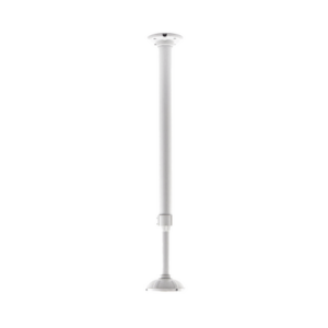 Soporte Telescópico Universal / Ajustable 0.6 a 1.2 m (1.97 a 3.94 ft) / Aluminio / Interior y Exterior / Blanco