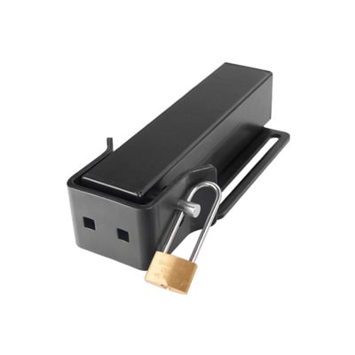 Cerradura Eléctrica / 12 VDC / 2 A / Puertas Abatibles Una Hoja / Compatible con Kit Motores