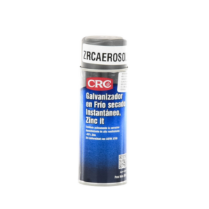 Recubrimiento Zinc en Aerosol / 93% Zinc Puro / 368 gr / Película 76 µ / Acabado Gris Brillante / Protección Anticorrosión