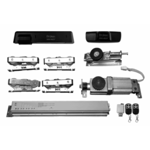 Sistema para automatización de puerta deslizable, Para puerta de hasta 150 KG, Color negro