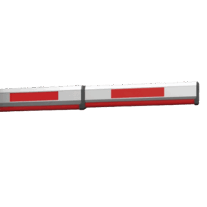 Brazo Telescópico Octogonal / Aluminio de Alta Resistencia / Extensión 3.6 a 6 m (11.8 a 19.7 ft) / 5.2 kg / Franja Roja de Advertencia