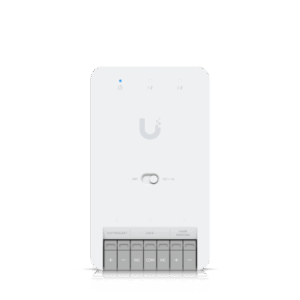 Hub de Control de Acceso / Una Puerta / PoE++ / Terminal 12V / 2 Lectores o Cámaras / DIN Rail / Interior