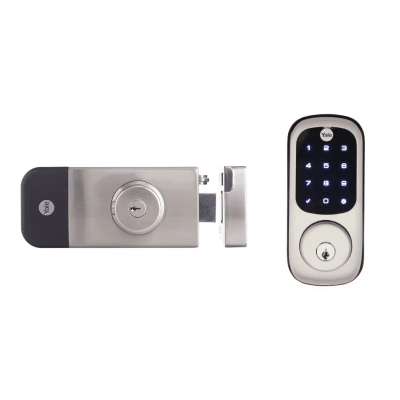 Cerradura Digital para Exteriores / Teclado Táctil / Control Remoto App / Compatible Zigbee-Z-Wave Plus / 250 Usuarios / Resistente Intemperie