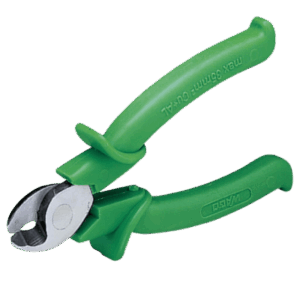 Tenaza Cortahilos / Cobre y Aluminio hasta 35mm² AWG 2 / 215.6 g / Verde / Fabricada en Alemania