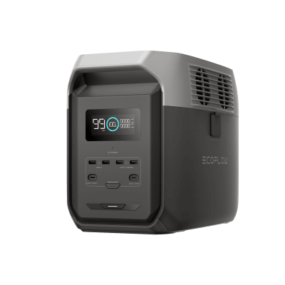 Estación de Energía Portátil / 1536 Wh / 4 Salidas CA 1800 W / 2 USB-C 100 W / Carga Solar 500 W / LiFePO4 / Wi-Fi y Bluetooth