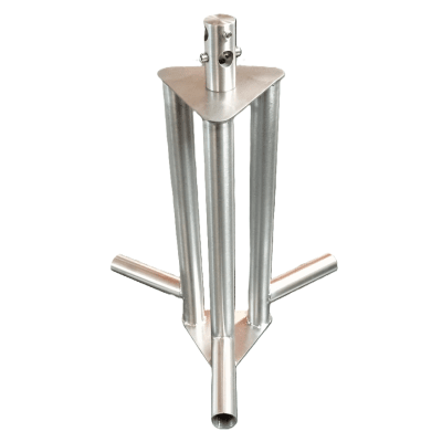 Electrodo de Acero Inoxidable / Diseño Delta / 18 A / Cilindro Equipotencial Autoconectable / Terrenos Corrosivos / 22 cm x 56.7 cm