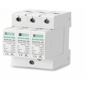 Supresor de Picos / 440 VCA / 3 Polos / 40 kA / IP20 / -40°C a +80°C / Riel DIN 35 mm