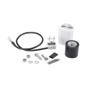 Kit de Aterrizaje para Cable Coaxial 7/8" / Conductor Calibre 6 / Longitud 609.6 mm (24") / Acero Inoxidable / Terminal 1 o 2 Puntos