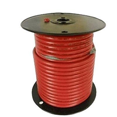Cable para Batería / 1 AWG / Rojo / 100 pies / Cobre Estañado Clase K / 600/1000V / 105°C Seco 75°C Húmedo / VW-1 / Flexible Extra