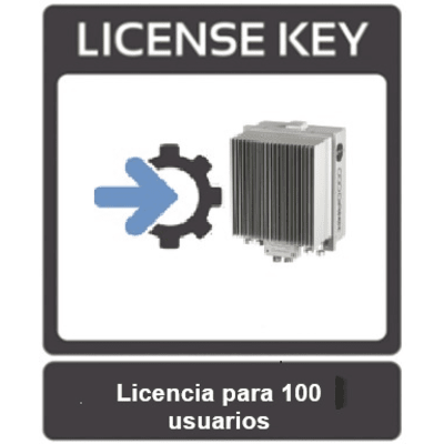 Licencia de 100 usuarios para Estación base BS422
