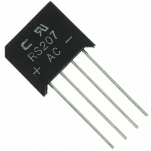 Puente Rectificador / 2 A / 50 A Sobrepico / 175°C / Epoxy