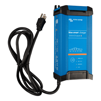 Cargador de Baterías / 12V / 15A / IP22 / Carga Inteligente 6 Etapas / Bluetooth / 100 a 200 Ah