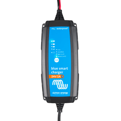 Blue Smart IP65 24/5 / Cargador de Baterías 24V, 5A / Para Ambientes Marinos y Terrestres. / Para baterías de Plomo y Litio