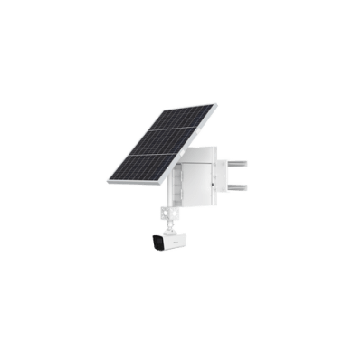 Cámara Solar 4G con IA LPR / 4 Megapixel / Visión Nocturna 20 m (65.6 ft) / Batería 9 Días / IP67 / Montaje para Poste