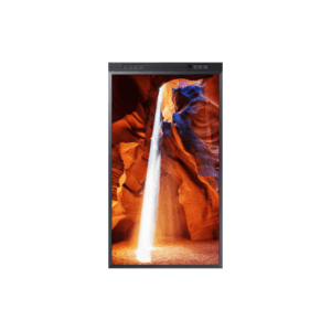 Pantalla Dual Profesional / 55" Full HD (1920x1080) / Panel VA / Brillo Exterior 3.000 nits / Interior 1.000 nits / Tizen 5.0 / HDMI, USB, Wi-Fi, RS232 / Operación 0-40°C